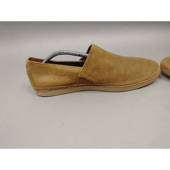 UGG Australia Reefton Slip On Shoes Mens 11 Leather Tan Vibram Soles Loafers - Picture 5 of 11